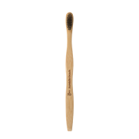 Humble bambus tandbørste - sort voksen, soft